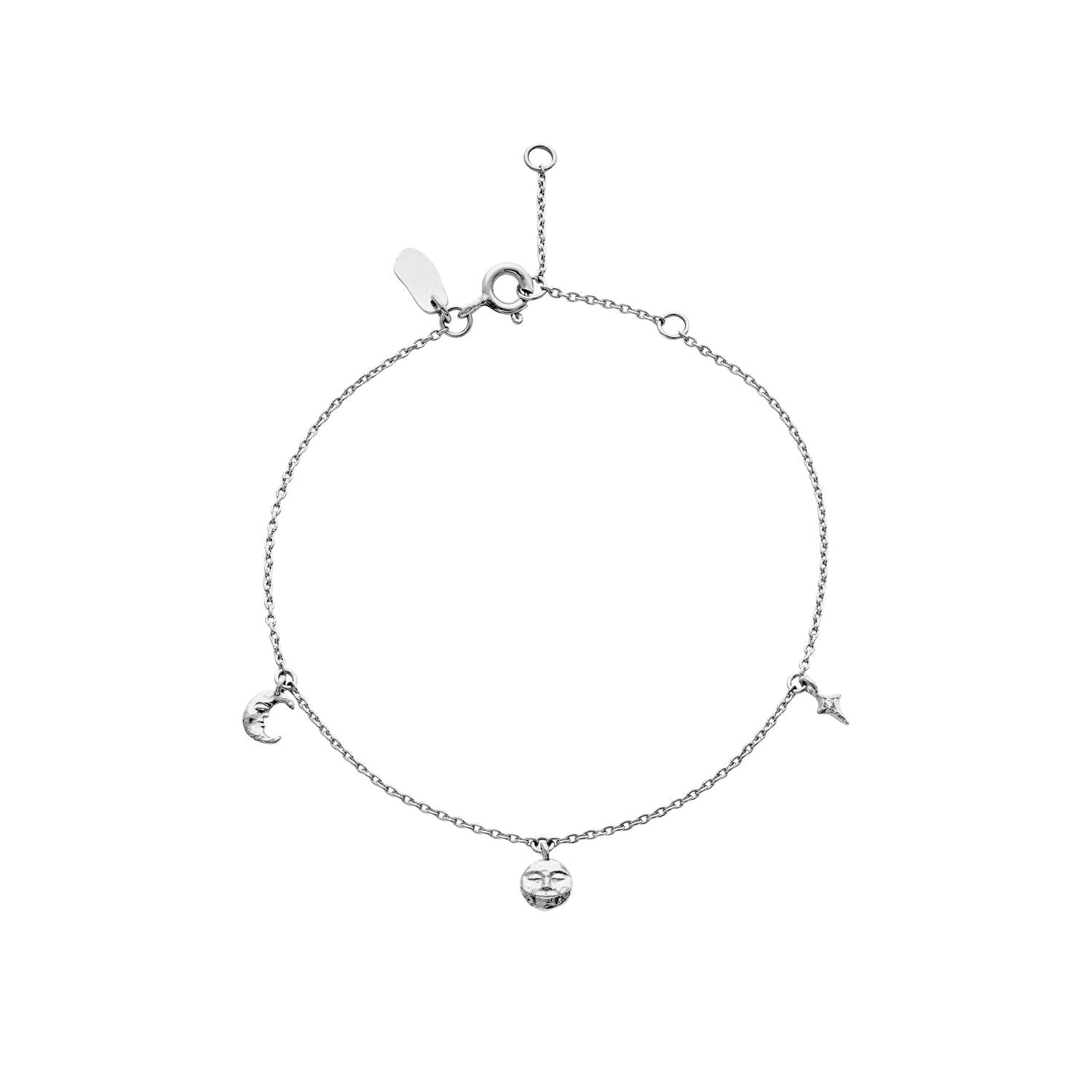 Lysander armbånd - sølv